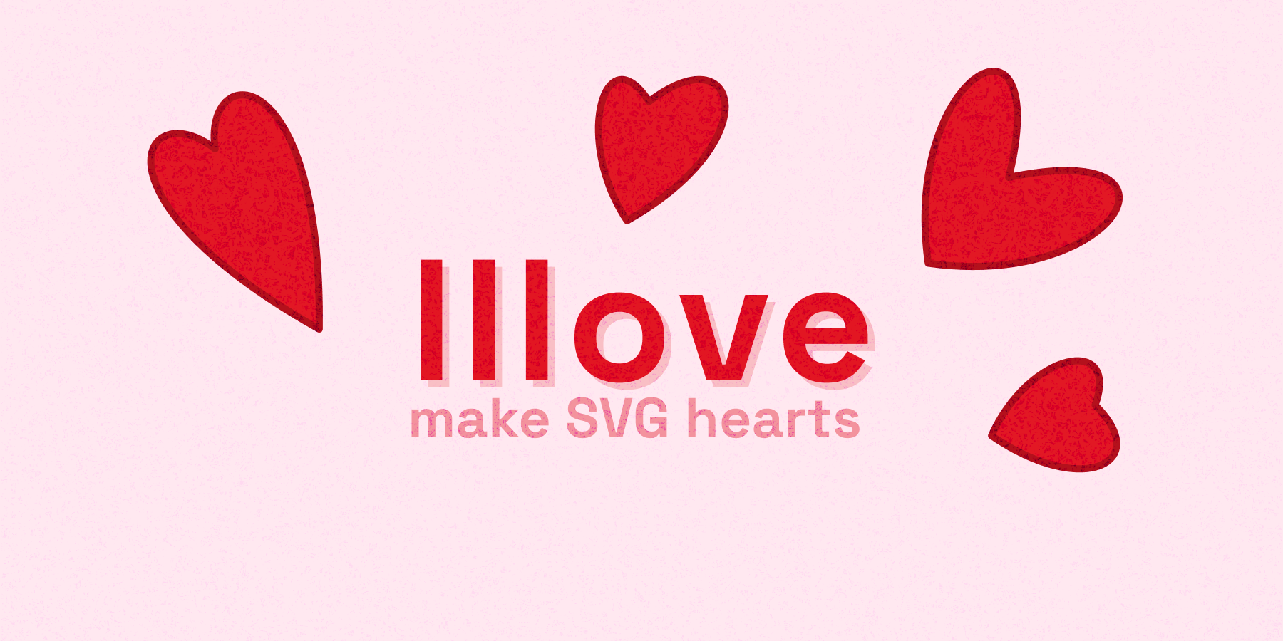 lllove: a little tool to make SVG hearts